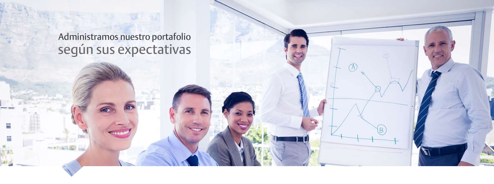 Banner empresas institucional portafolio de administración Banner empresas institucional portafolio de administración
